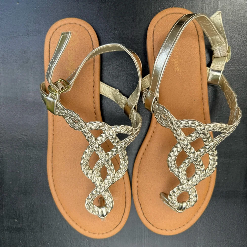 Girls Cat & Jack “Liddie” Sandal SZ 4